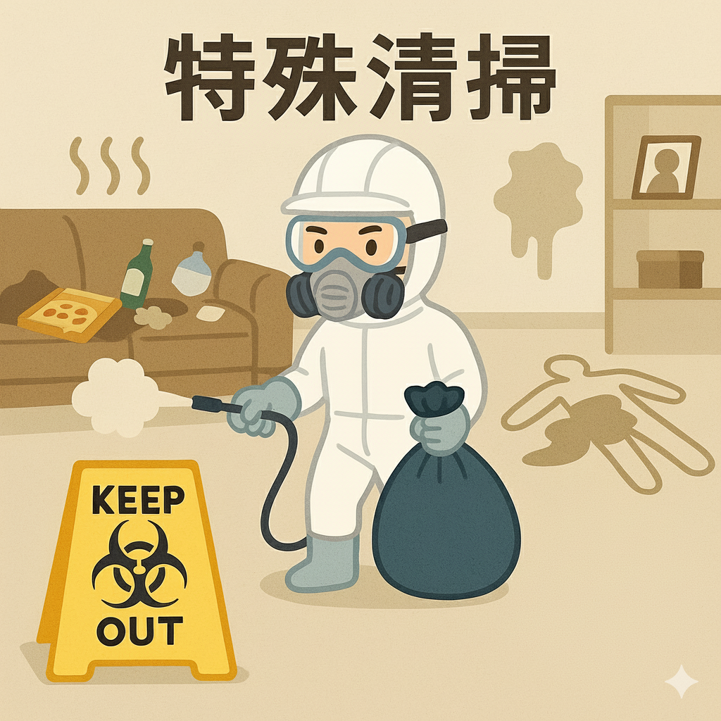 【札幌エリア】急増する特殊清掃、その背景とは?