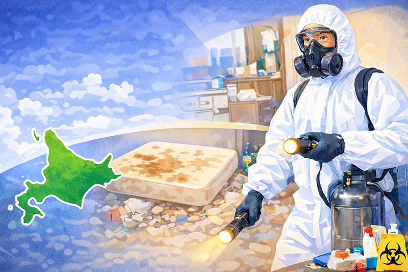 特殊清掃業者が安全に現場へ入るために|株式会社NAOS